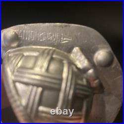 Antique Anton Reiche Dresden Easter Basket Chocolate Mold #32645