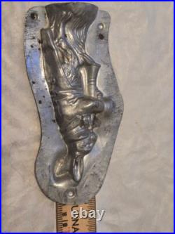 Antique Anton Reiche Dresden Rabbit Playing Instrument Chocolate Mold 6751 Antique Anton Reiche Dresden Rabbit Playing Instrument Chocolate Mold 6751