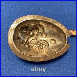 Antique Anton Reiche Easter Egg Mold Rooster Marriage Vormenfabriek Holland