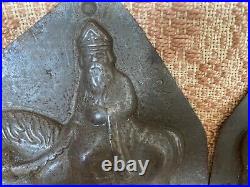 Antique Anton Reiche Father Christmas Chocolate Mold