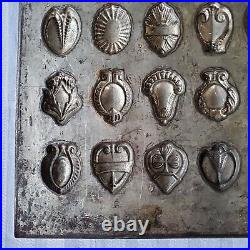 Antique Anton Reiche Germany Chocolate Mold 15 Different Fancy Molds