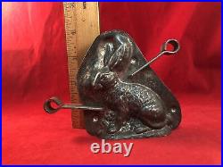 Antique Anton Reiche Metal Rabbit Bunny Chocolate Mold 6251 Made in Germany