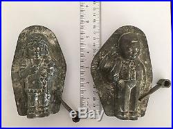 Antique Authentic Anton Reiche Bride and Groom Chocolate Molds