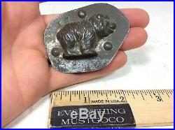 Antique Bear Tc Weygandt Co Made In New York USA Germany Chocolate Candy Mold