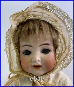 Antique Bisque Doll KR Simon Halbig 127 Toddler Compo Body 14 1/2