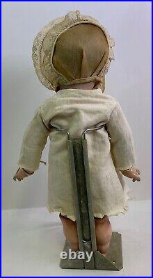 Antique Bisque Doll KR Simon Halbig 127 Toddler Compo Body 14 1/2