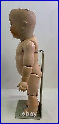 Antique Bisque Doll KR Simon Halbig 127 Toddler Compo Body 14 1/2