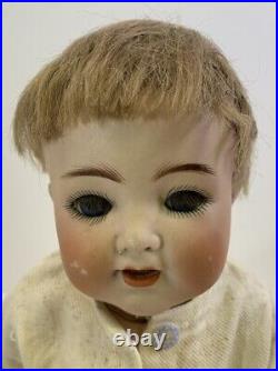 Antique Bisque Doll KR Simon Halbig 127 Toddler Compo Body 14 1/2