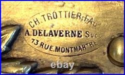 Antique Brass French Chocoate Mold. C. H. Trottier. Extreamly Rare Antique Brass French Chocoate Mold. C. H. Trottier. Extreamly Rare