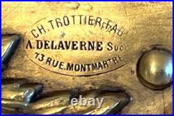 Antique Brass French Chocoate Mold. C. H. Trottier. Extreamly Rare Antique Brass French Chocoate Mold. C. H. Trottier. Extreamly Rare