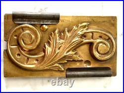 Antique Brass French Chocoate Mold. C. H. Trottier. Extreamly Rare Antique Brass French Chocoate Mold. C. H. Trottier. Extreamly Rare