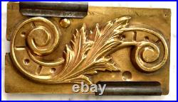 Antique Brass French Chocoate Mold. C. H. Trottier. Extreamly Rare Antique Brass French Chocoate Mold. C. H. Trottier. Extreamly Rare