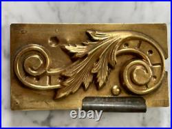 Antique Brass French Chocoate Mold. C. H. Trottier. Extreamly Rare Antique Brass French Chocoate Mold. C. H. Trottier. Extreamly Rare