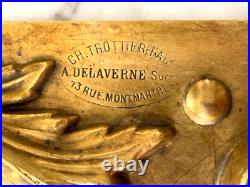 Antique Brass French Chocoate Mold. C. H. Trottier. Extreamly Rare Antique Brass French Chocoate Mold. C. H. Trottier. Extreamly Rare