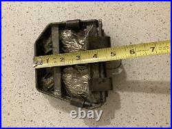 Antique Bunny Chocolate Mold Heavy Hinged With Clasp