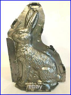 Antique Bunny Rabbit Chocolate Mold. 12 Tall. Easter