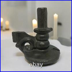 Antique Candlestick #932 Pewter Chocolate Candy Ice Cream Mold