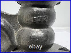 Antique Candlestick #932 Pewter Chocolate Candy Ice Cream Mold