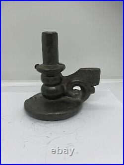 Antique Candlestick #932 Pewter Chocolate Candy Ice Cream Mold