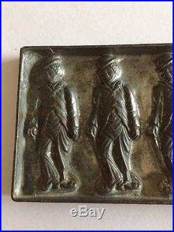 Antique Charlie Chaplin Heavy Metal Chocolate/Candy Mould