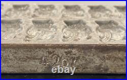 Antique Chocolate Cookie Mold Tray Bird Owl Weygandt New York #4267