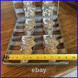 Antique Chocolate Mold 4 Up Bunny Rabbit Metal