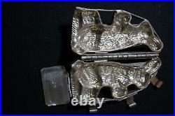 Antique Chocolate Mold 9 Rabbit German Estate Find