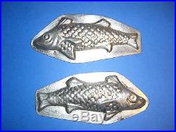 Antique Chocolate Mold Candy Mold ANTON REICHE Fish Mold Metal Mold 10