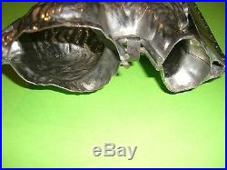 Antique Chocolate Mold Candy Mold German Rabbit Metal Mold ANTON REICHE