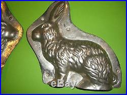 Antique Chocolate Mold Candy Mold Vintage Rabbit Metal Mold HERIS