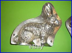 Antique Chocolate Mold Candy Mold Vintage Rabbit Metal Mold HERIS