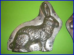 Antique Chocolate Mold Candy Mold Vintage Rabbit Metal Mold HERIS