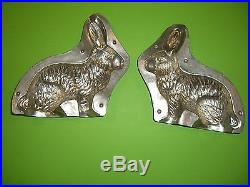 Antique Chocolate Mold Candy Mold Vintage Rabbit Metal Mold HERIS