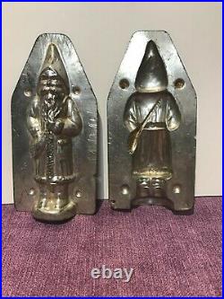 Antique Chocolate Mold Father Christmas
