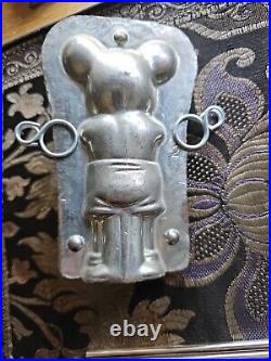 Antique Chocolate Mold Orginal Mickey Mouse From 1920s Rare