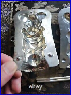 Antique Chocolate Mold Orginal Mickey Mouse From 1920s Rare