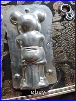 Antique Chocolate Mold Orginal Mickey Mouse From 1920s Rare