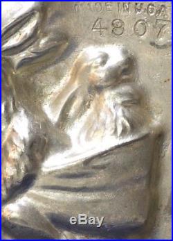 Antique Chocolate Mold RABBIT withBABY RIDING ON HER BACK Eppelsheimer #4807 3 1/2