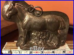 Antique Chocolate Mold RARE Anton Reiche Standing Horse # 8451