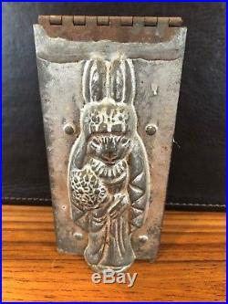 Antique Chocolate Mold Rabbit / Bunny Bride Anton Reiche Rare