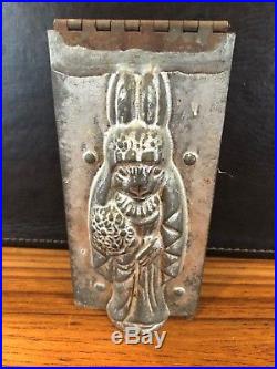 Antique Chocolate Mold Rabbit / Bunny Bride Anton Reiche Rare
