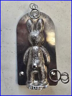 Antique Chocolate Mold Rabbit Bunny Standing Reiche Weygandt Martha Stewart