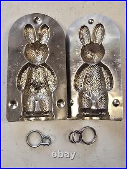 Antique Chocolate Mold Rabbit Bunny Standing Reiche Weygandt Martha Stewart