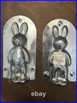 Antique Chocolate Mold Rabbit Bunny Standing Reiche Weygandt Martha Stewart