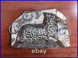 Antique Chocolate Mold Resting Sheep Lamb (Made in Germany or France)