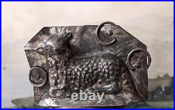 Antique Chocolate Mold Resting Sheep Lamb (Made in Germany or France)