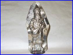Antique Chocolate Mold Santa Old German Belsnickle Father Christmas ANTON REICHE