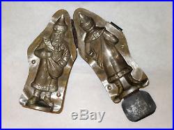 Antique Chocolate Mold Santa Old German Belsnickle Father Christmas ANTON REICHE