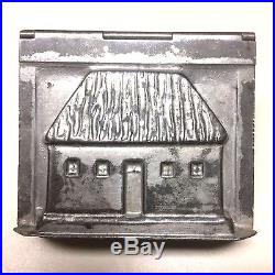 Antique Chocolate Mold Super Rare Nativity in Stable