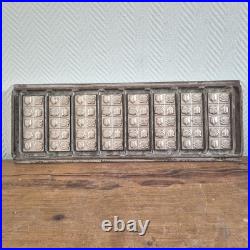 Antique Chocolate Mold Tulips Roses Patterns Cookie Bar Floral Holland Antique Chocolate Mold Tulips Roses Patterns Cookie Bar Floral Holland